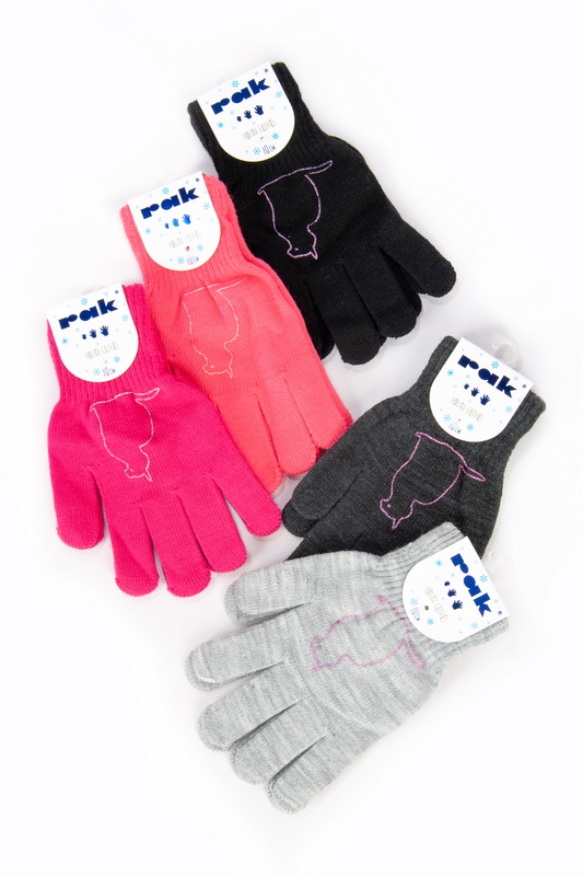 Дитячі рукавички в'язані